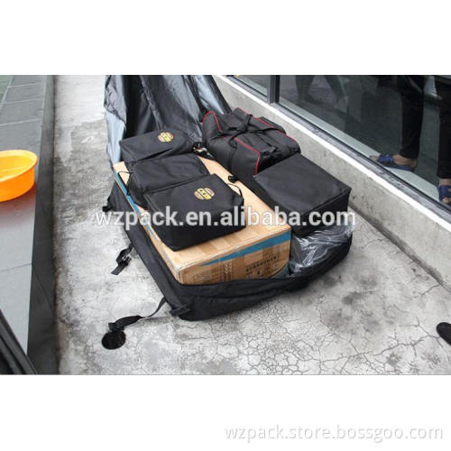 Year 2017 New Arrival Waterproof Roof Top Cargo Bag Expandable Luggage Travel Carrier Bag for Any Car SUV Van with Roof Rack